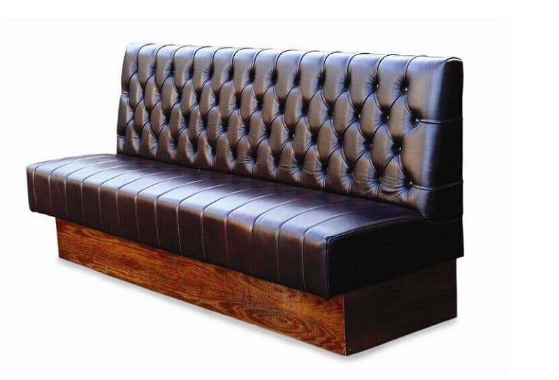 High Back Sofa Fast Food Hotel Cafe Restaurant Banquet Furniture Stock 10