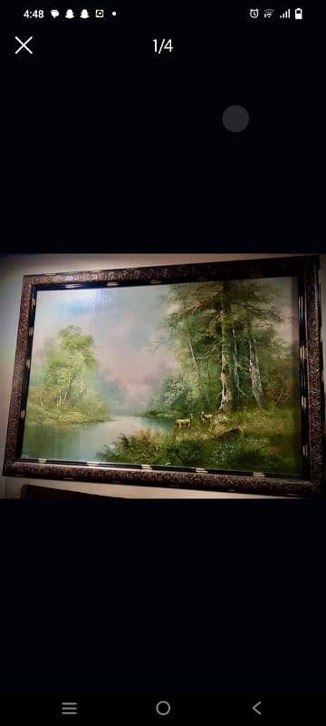 handmade painting antique piece 2