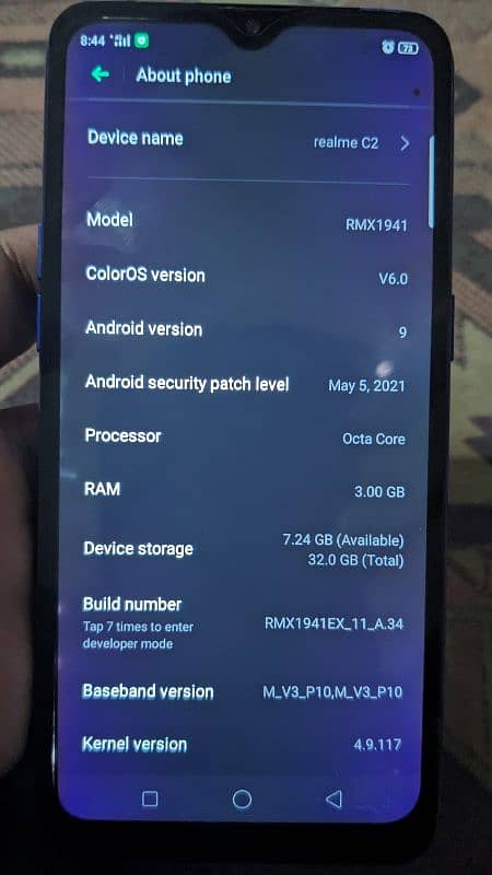 Realme C2 3/32 with box 5