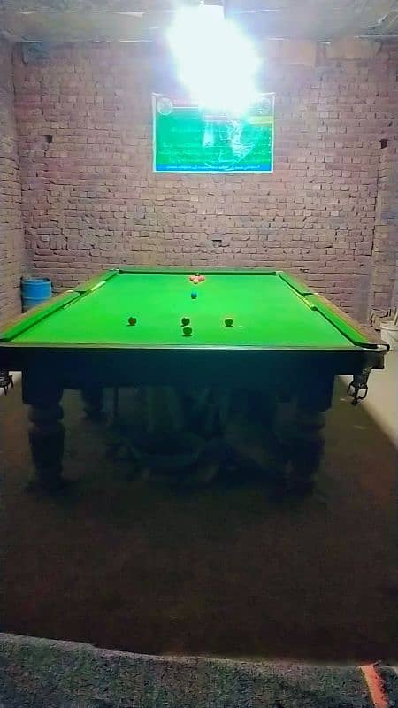 Full Size Snoker Table Ruff Condition 5