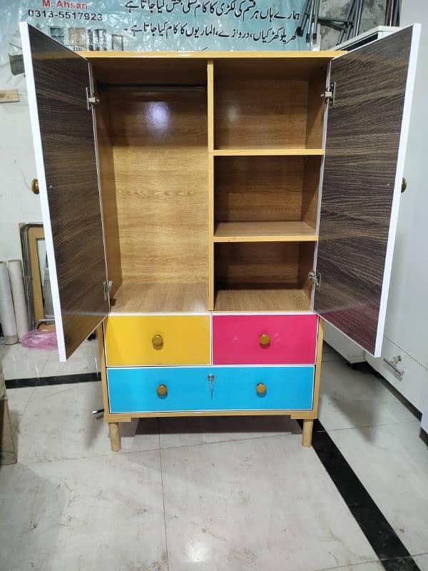 kids wardrobe / baby cupboard / Almari, 0316,500,4723 12