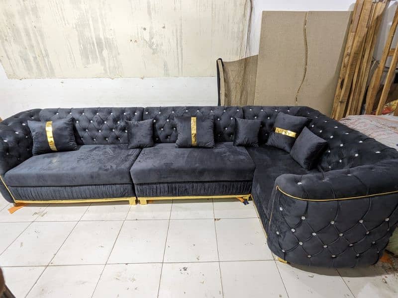 Sofa set L shape 6 seater 1