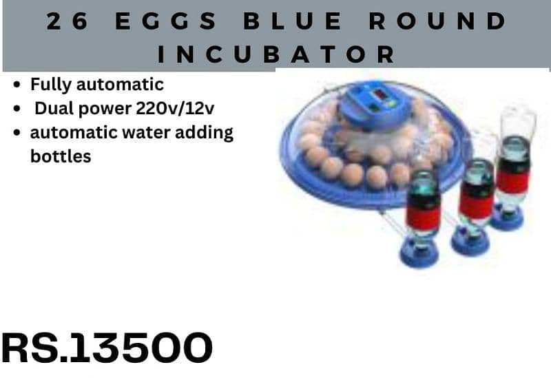 New models of birds eggs incubators available starting from 8 eggs 2