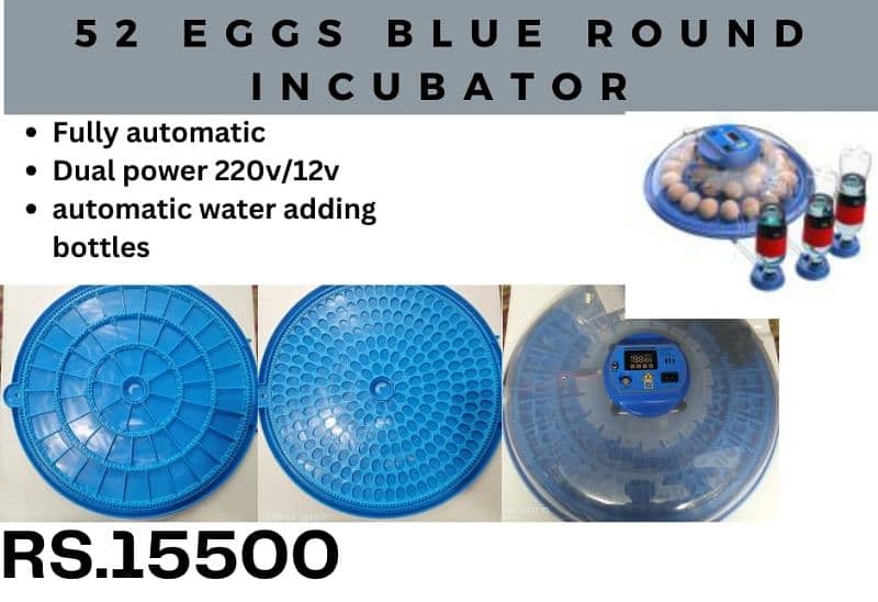 New models of birds eggs incubators available starting from 8 eggs 3