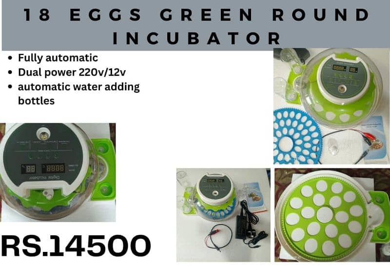 New models of birds eggs incubators available starting from 8 eggs 5