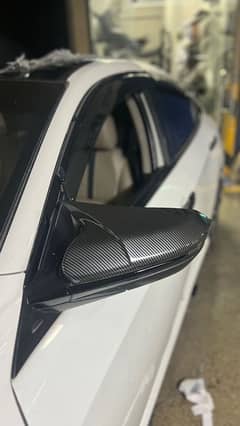 honda civic batman style side mirror cover