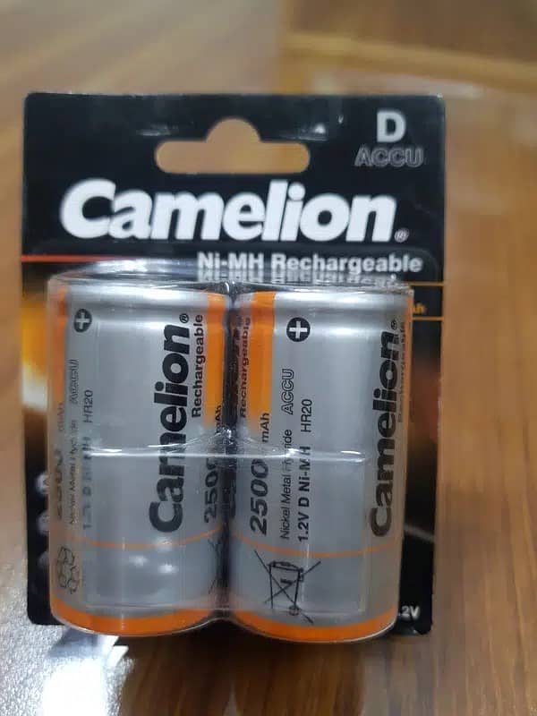 Camelion Rechargeable Cells 3