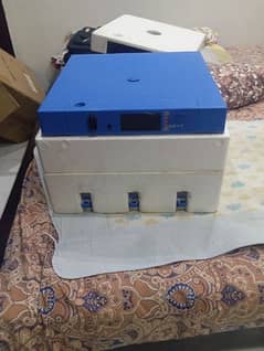 128 egg incubator fully automatic AC and DC