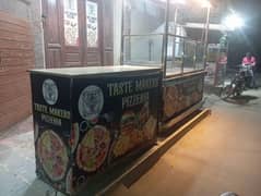 shawarma, burger, Dahl braye, biryani or display counter