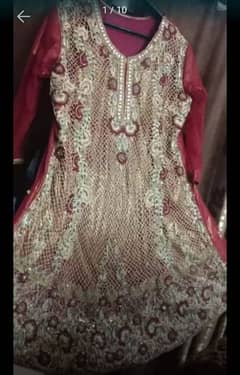 elegant dress. . . shrt n shrara heavy work on it 0