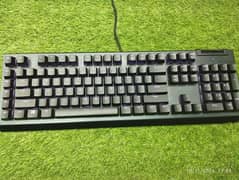 Rezar blackwidow v4 X Rezar gareen switch  Rgb gaming  Wire keyboard