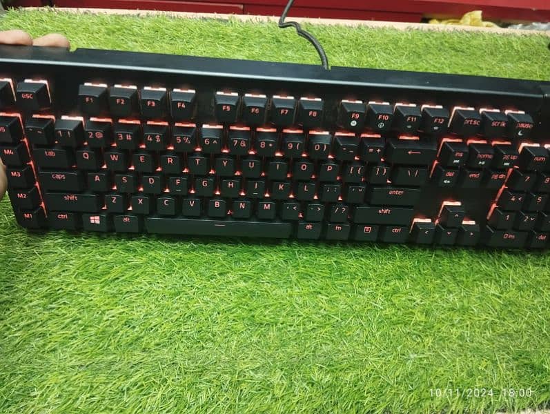 Rezar blackwidow v4 X Rezar gareen switch  Rgb gaming  Wire keyboard 5