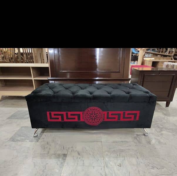 Best  and decent design, ottoman storage available. Cash on delivery . 12