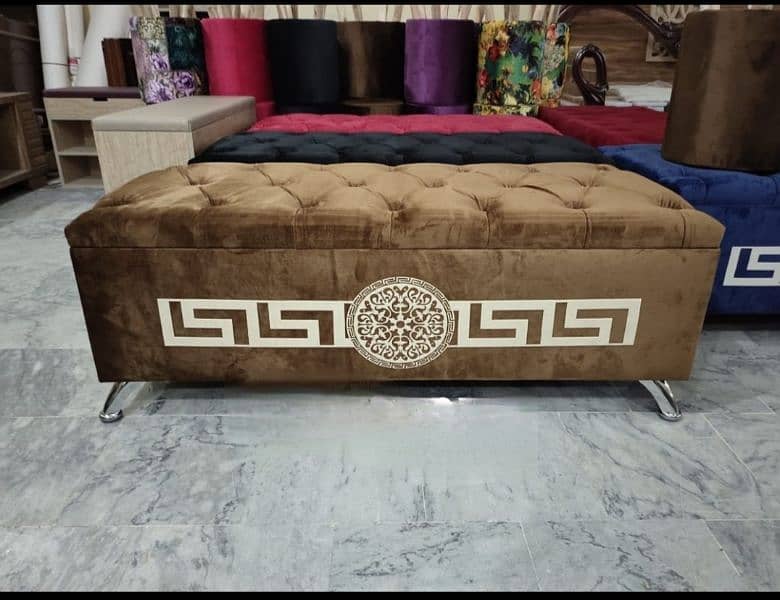 Best  and decent design, ottoman storage available. Cash on delivery . 15