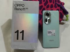 Oppo Reno 11 5G. green color under warranty hardly used