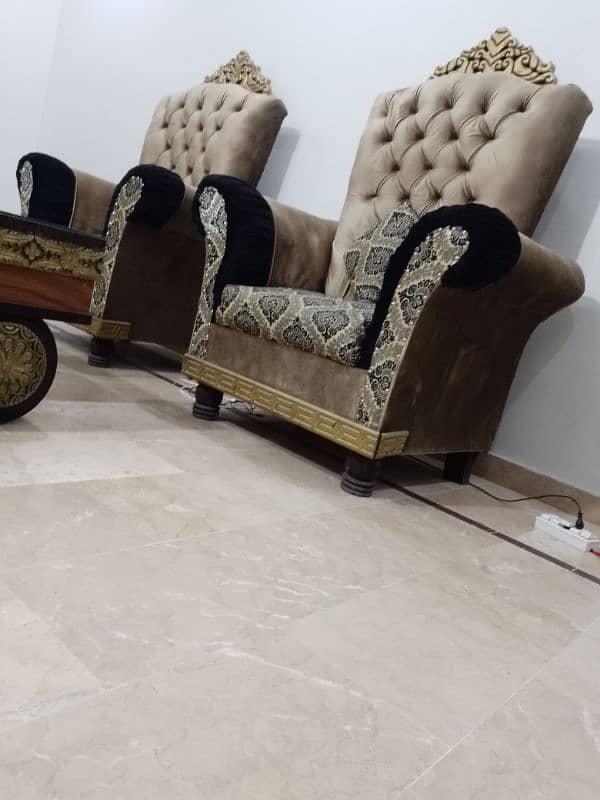 5 Seater Sofa Set with Table 5