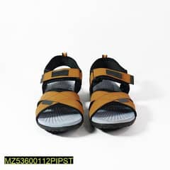 Men's Elastic Fibre Casual Sandals Brown