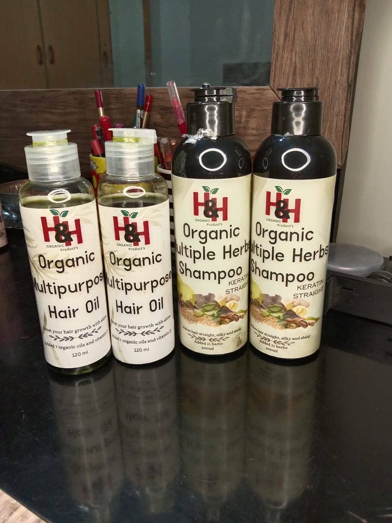 H&h Hair oil and Hair shampo 1