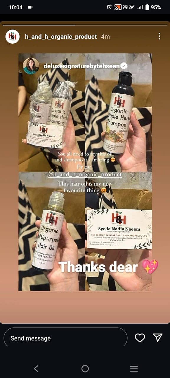 H&h Hair oil and Hair shampo 3