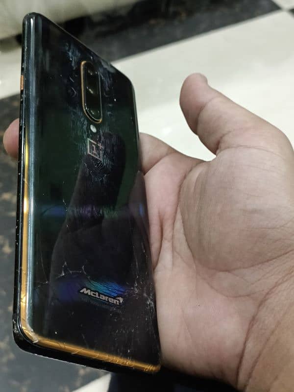 OnePlus 7t pro McLaren single Sim WhatsApp number 03332301434 4