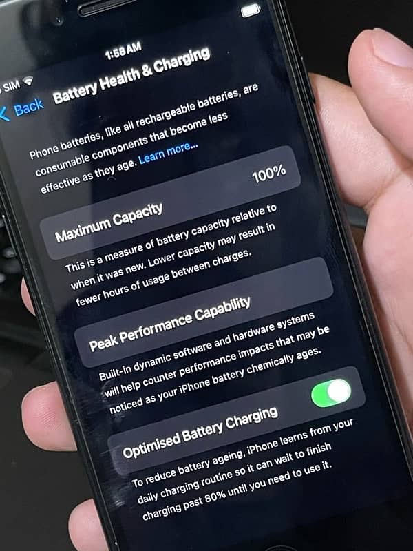 iPhone SE 100% Health 64GB 2
