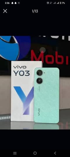 vivo y03 open box 10/10 all ok 11 month warranty 0