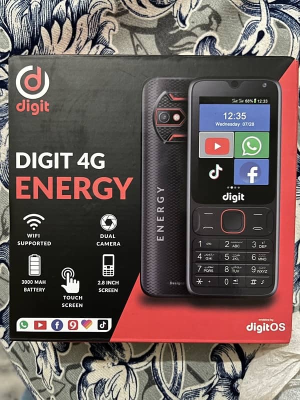 selling digit 4g touch and type for hotspot etc 3