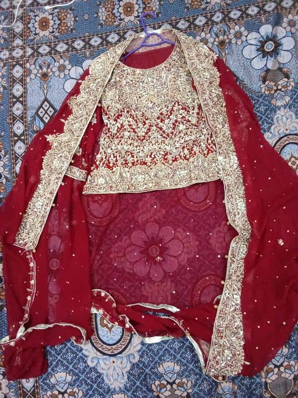 Red bridel lehnga 2