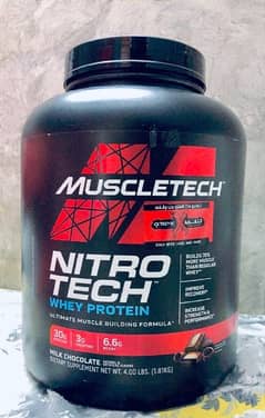 MUSCLETECH NITROTECH WHEY PROTEIN