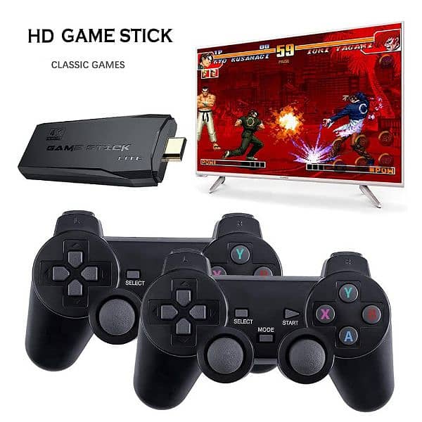 M8,M15,M33,X2+ GAMING CONSOLE 4K LITE STICK 2.4G 40,000GAMES USB HDMI 1