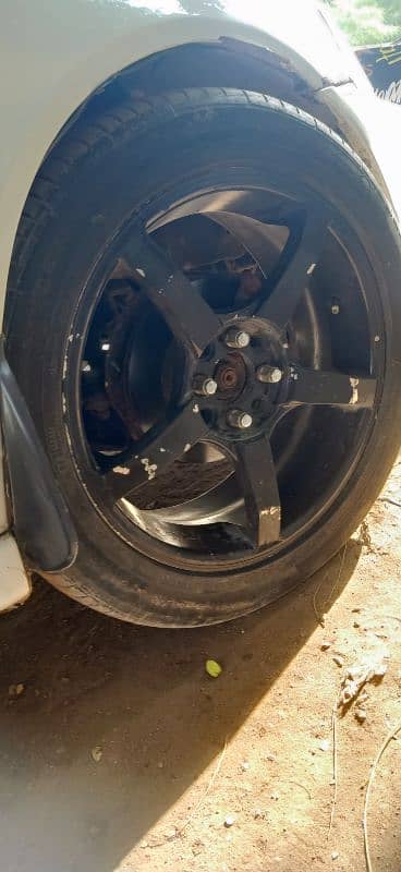 17 inch rims nd tyres 8