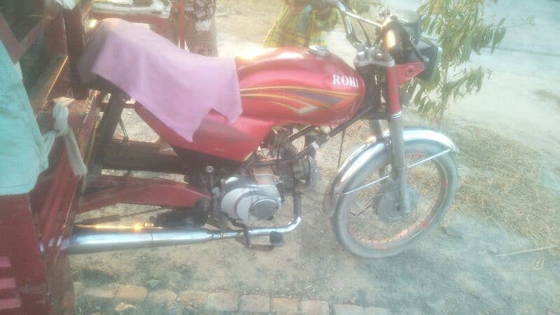 motorcycle trolly rikshaw ROHI 170000 8