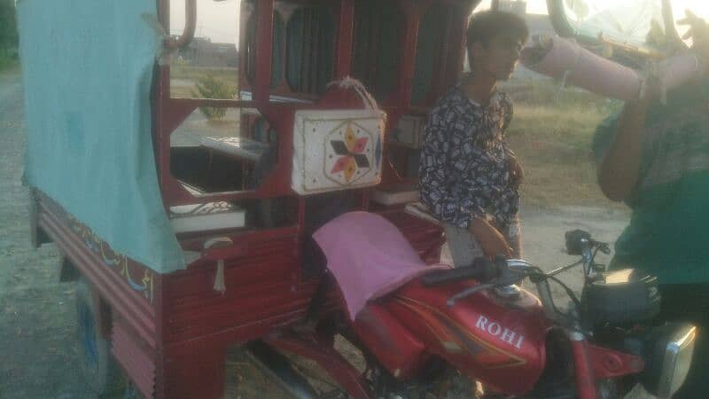 motorcycle trolly rikshaw ROHI 170000 17