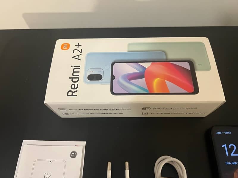 Redmi A2+ (64 GB) with complete box charger 2