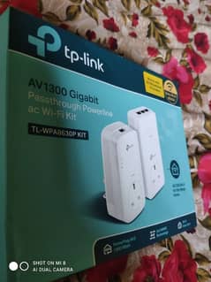 TP LINK AV1300 Gigabit  Passthrough Powerline  AC Wi-Fi Kit