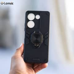 Tecno Camon 20 / 20 Pro Shockproof Armor Protection Stand Back Case