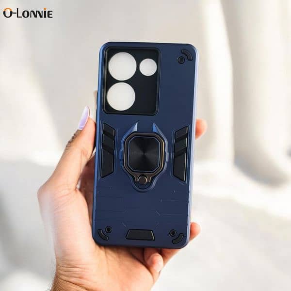 Tecno Camon 20 / 20 Pro Shockproof Armor Protection Stand Back Case 1