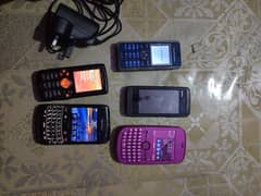 2 SONY ERRICSON 1 NOKIA TOUCH BLACKBERRY OR NOKIA 200