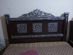 Double bed without Matress