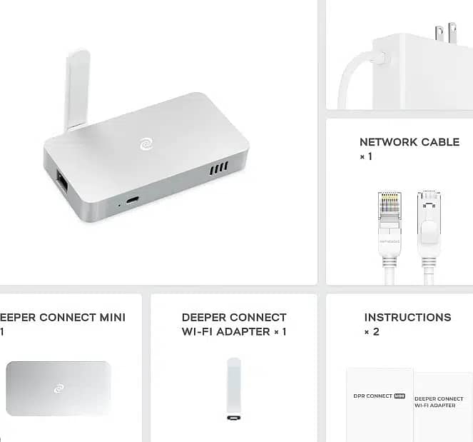 Deeper Connect Mini Set New Box packed with Antenna (DPN) 1