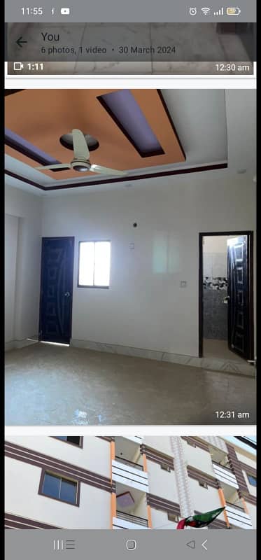 3bed lounge 1st floor sachal goth near dow hospital 4