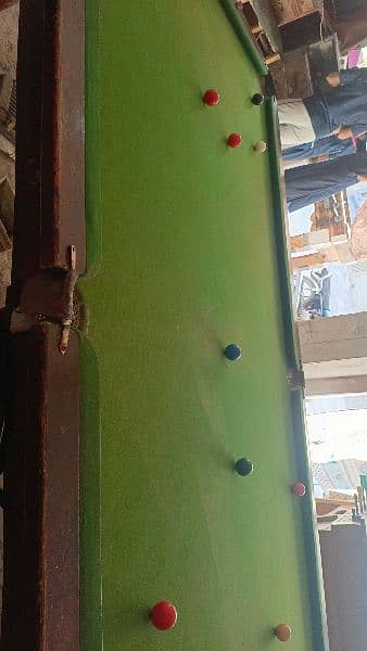 snooker Table 10/5 Red bal 6 sick 1 =03155594906 0