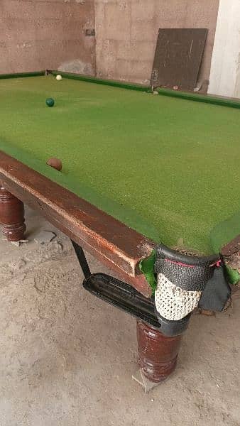 snooker Table 10/5 Red bal 6 sick 1 =03155594906 3