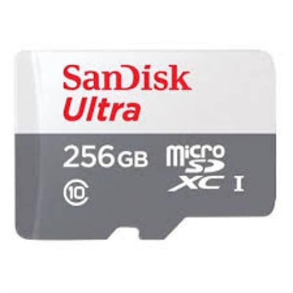 256 GB SD CARD contact 03320936239 price negotiable 0