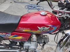 Road Prince CD 70cc Bike Red Colour Genuine Good Condition