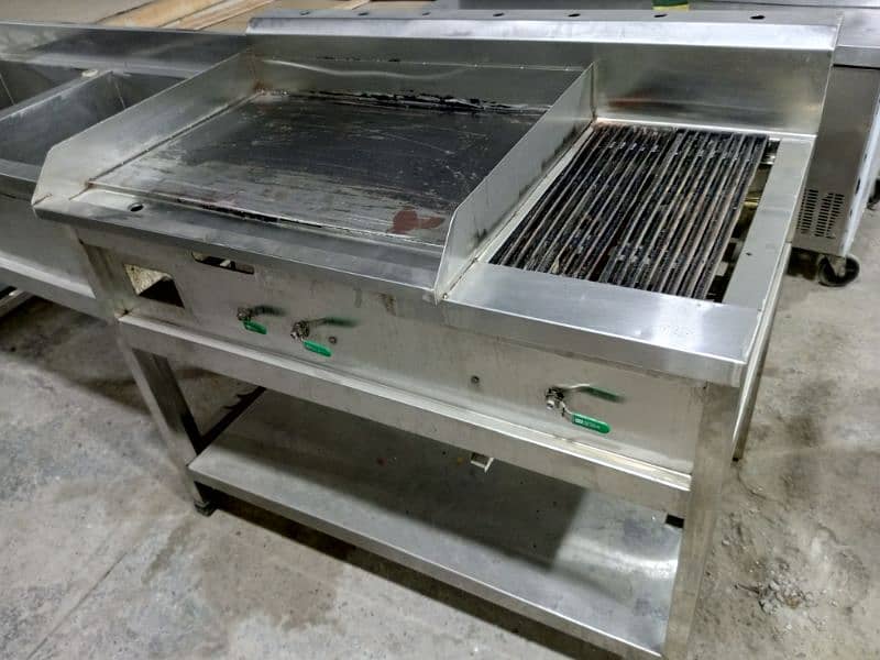 spiral mixer/ fryer/ sink/ hot plate grill/ varioline chillers for sal 3