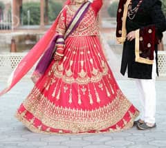 barat bridal dress/ first day bridal dress