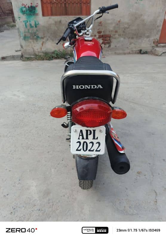 Honda cg 125 model 2022 apl 4 9