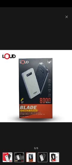 go loud powerbank 8000 MAH