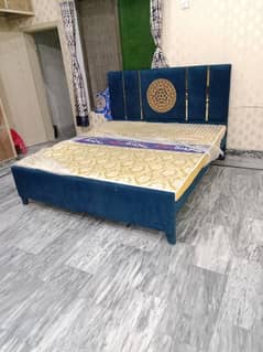 Bed King Size With Mattress Medicated 2 in One